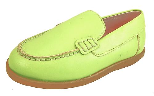 FARO B-7159 - Lime Loafers - Euro 25 Size 8