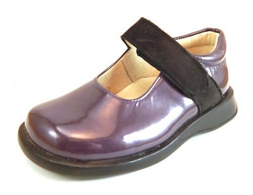 FARO B-7318 - Purple Patent Mary Janes - Euro 25 Size 8