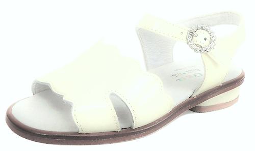 B-7412 - Ivory Dress Sandals - Euro 28 Size 10.5