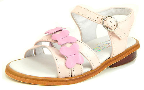 B-7418 - Pink Butterfly Sandals - Euro 25 Size 8