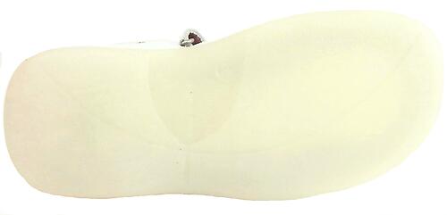 FARO B-7532 - White Hearts Mary Janes - Euro 25 Size 8
