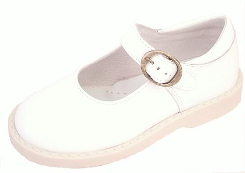 FARO F-3289 - White Patent Mary Janes