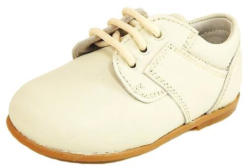 FARO F-3388 - Boys' Ivory Dress Oxfords - Euro 20 Size 4-4.5