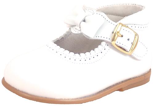 FARO F-3920 - White Bow Dress Shoes