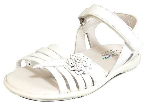 K-1069 (Sale) - White Dress Sandals - Euro 26 Size 9