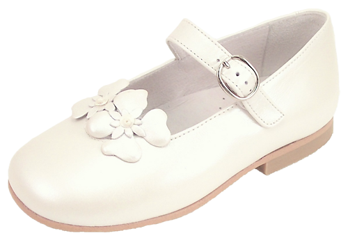 K-1082 - Ivory Pearlized Mary Janes