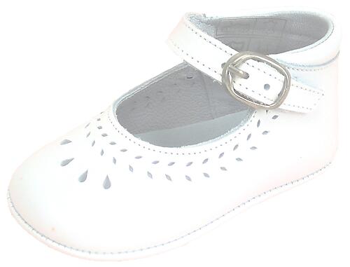 PR-230 - White Dress Crib Shoes