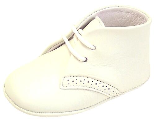 PR-241 - Ivory Crib Shoes