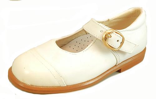 S-5001 - White Cap Toe Shoes - Euro 27 Size 10