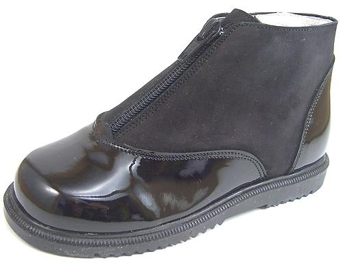 S-6733 - Black Patent Boots - Euro 26 Size 10