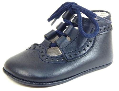 PR-228 - Navy Ghillie Crib Shoes