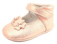 DO-130S - Coral Gold Metallic Crib Shoes